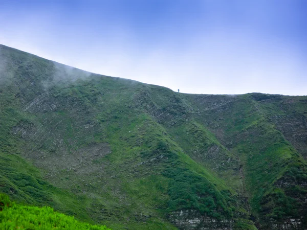 stock image Lone traveler