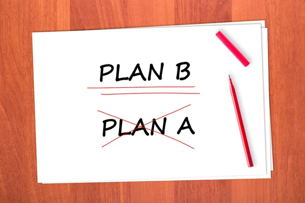 Plan B — Foto de Stock