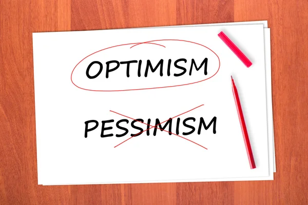 Optimisme — Stok Foto