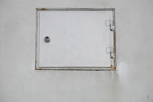 Grunge industry metal door — Stock Photo, Image