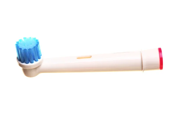 Elektromos fogkefe fehér alapon izolálva — Stock Fotó