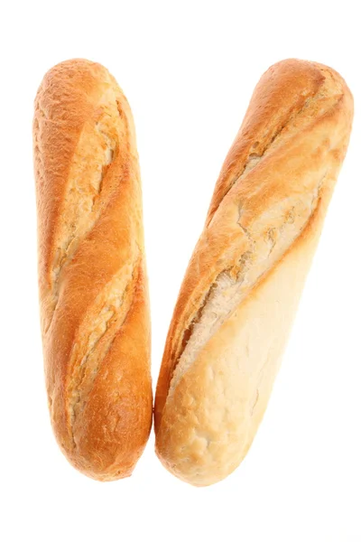Franska baguetter isolerade — Stockfoto