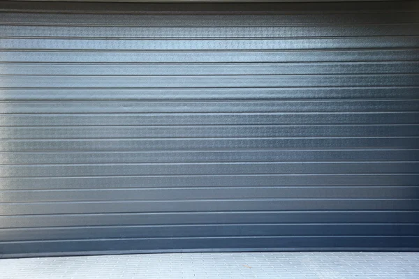 Sfondo porta rullo di sicurezza grigio — Foto Stock