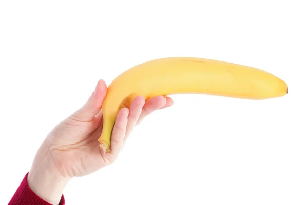 stock image Banana isolated on white background