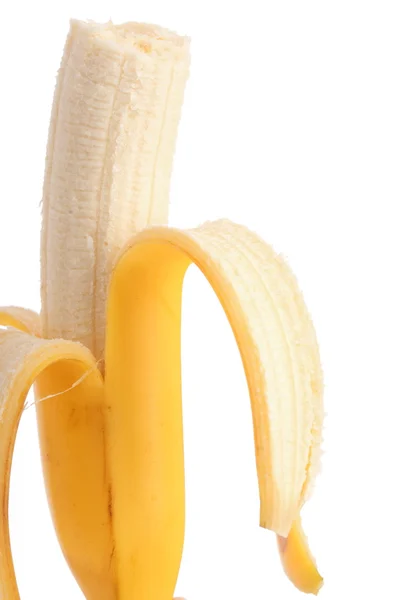 กล้วยที่แยกกันบนพื้นหลังสีขาว — ภาพถ่ายสต็อก