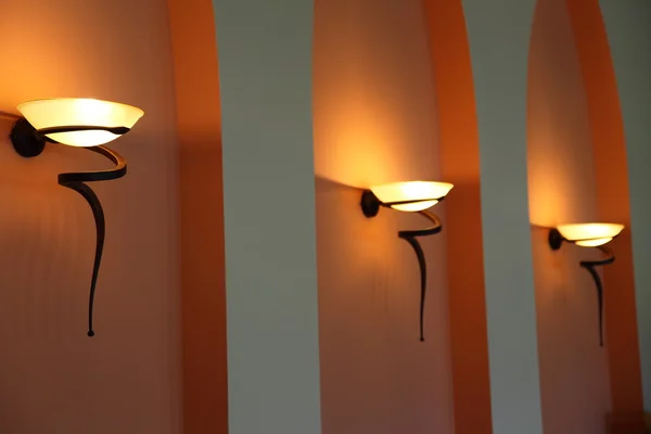 Elegante muur lamp — Stockfoto