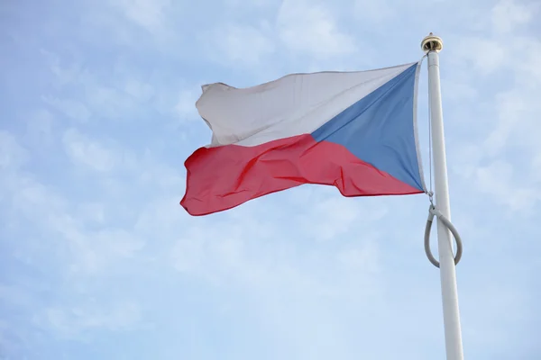 Bandeira da República Checa — Fotografia de Stock