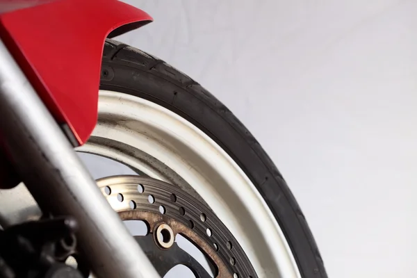 Motorcycle wheel brake — Stock Photo, Image