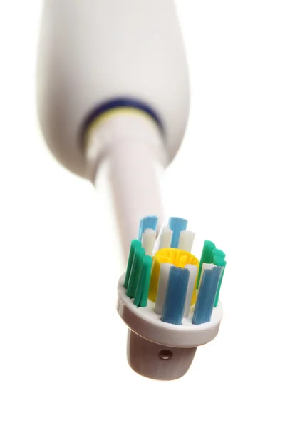 白に隔離された電気歯ブラシ — ストック写真