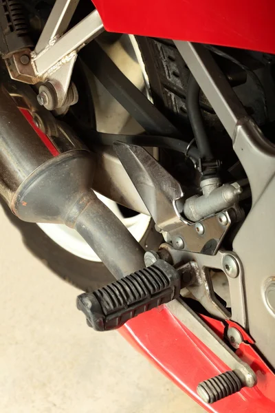 Motorcycle engine details — Stock Photo, Image