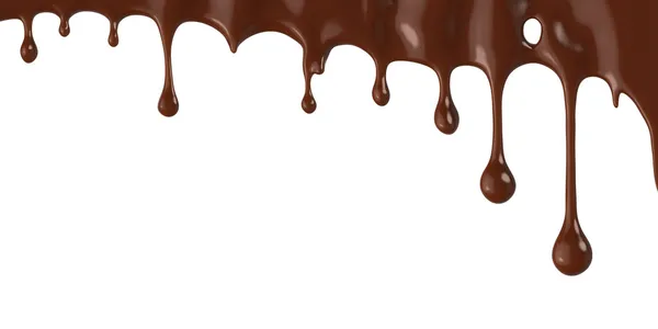 Chocoladedruppels — Stockfoto