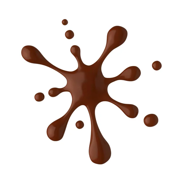 Chocolate blot — Stock Photo, Image