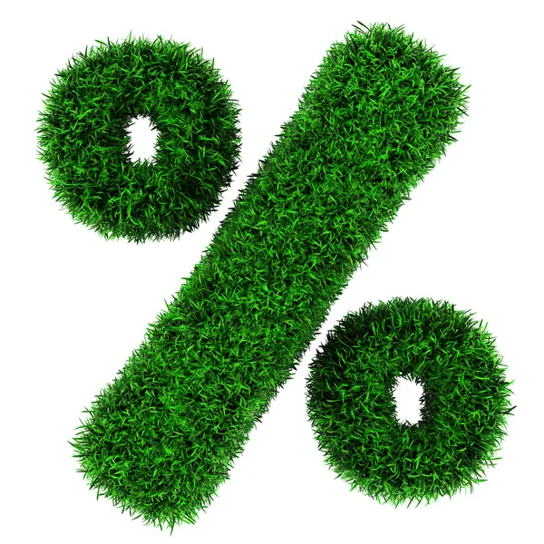 stock image Grass percent