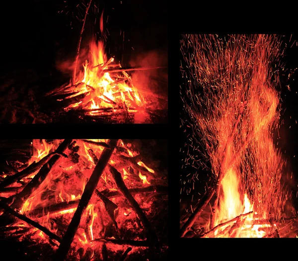 Bonfires — Stock Photo, Image