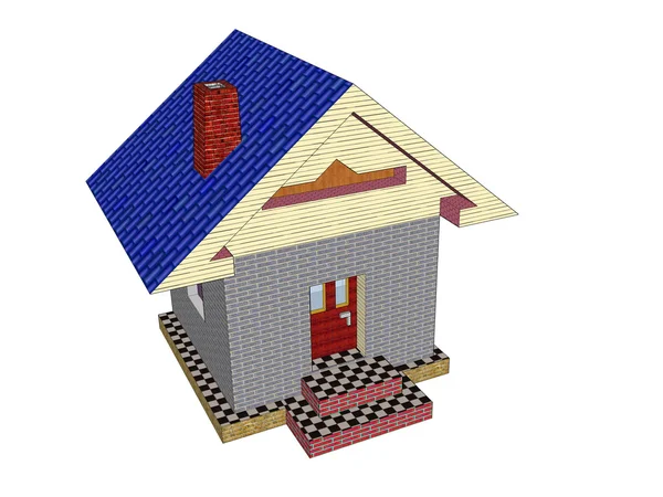 Маленький дом — стоковое фото