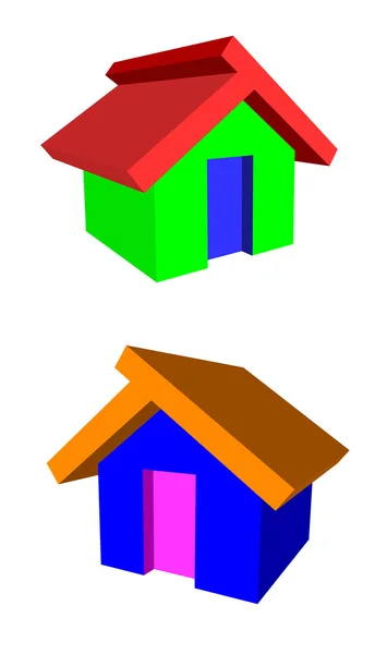Huis model — Stockfoto