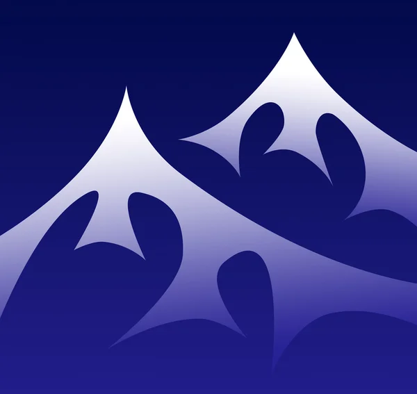 Símbolo de montaña — Foto de Stock