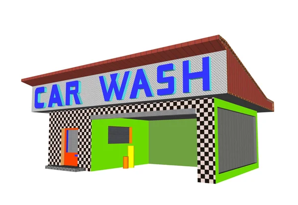 Araba yıkama — Stok fotoğraf