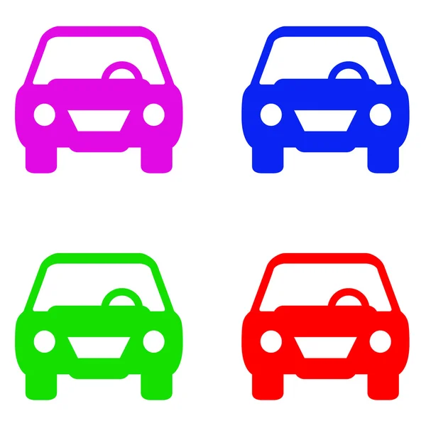 Car symbol set — Stock Photo, Image