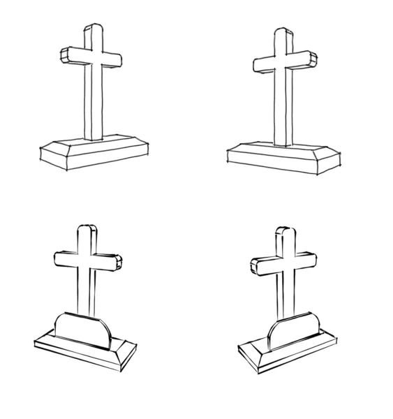 Conjunto de cruz — Foto de Stock