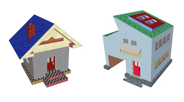Модель дома — стоковое фото