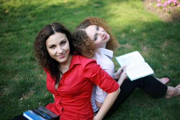 Friends are learning — Stock Photo, Image