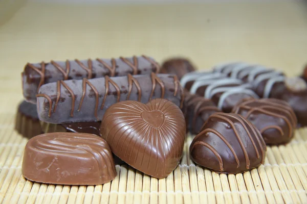 Chocolate saboroso doce favorito — Fotografia de Stock