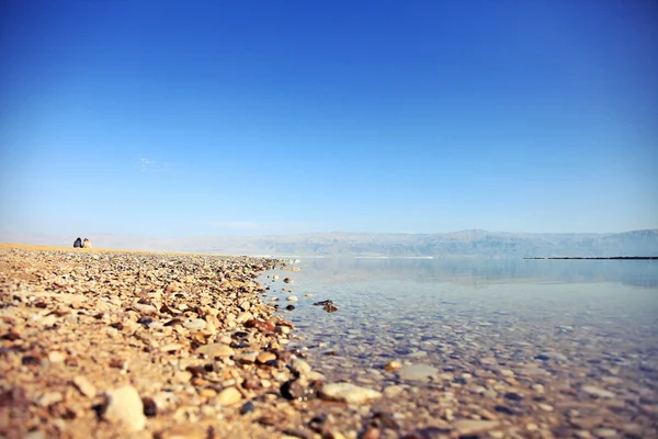 Досить краєвид Мертвого моря — стокове фото