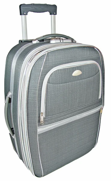 Gray suitcase — Stock Photo, Image