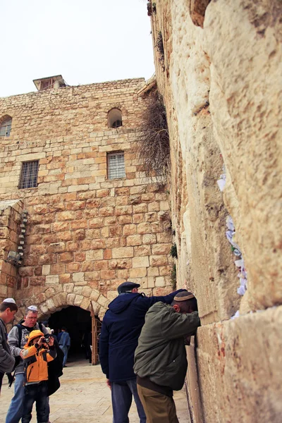 Muro ocidental de Jerusalém — Fotografia de Stock