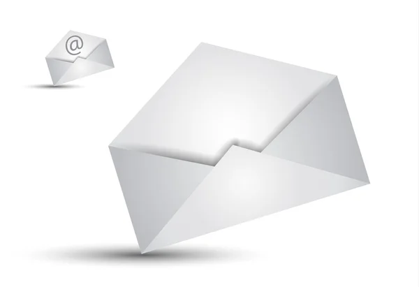 Comunicazione Email concept illustazioni — Vettoriale Stock