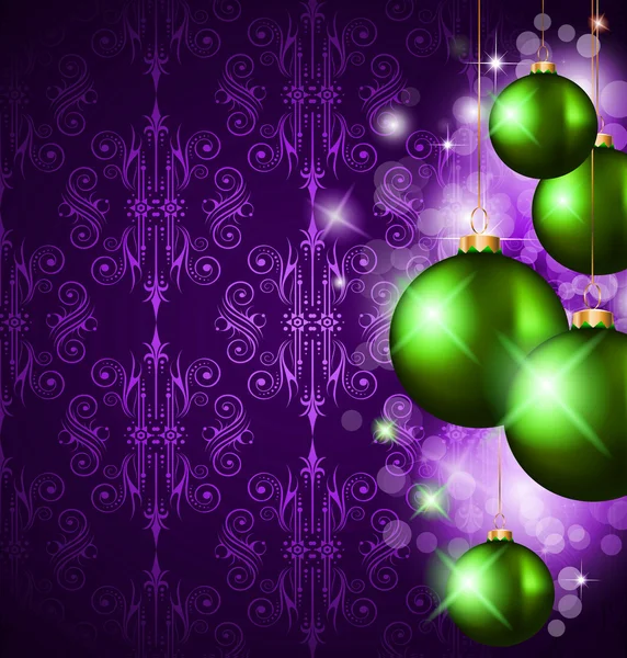 Christmas Elegant Suggestive Background — Stock Vector