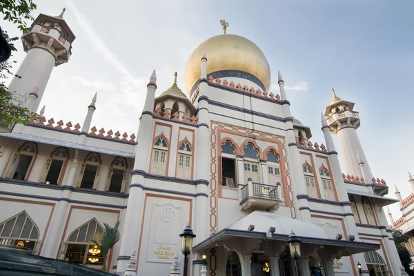 Masjid Sultan Moschee in Singapore — Stockfoto