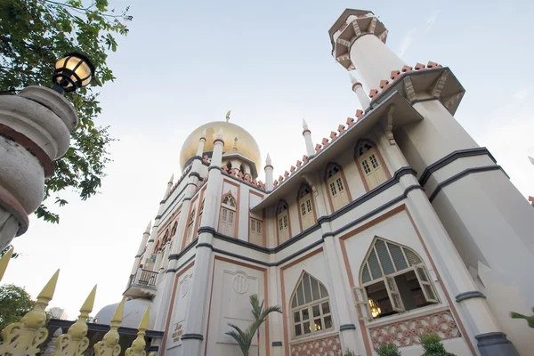 Mesquita do Sultão Masjid em Singapura Exterior — Fotografia de Stock