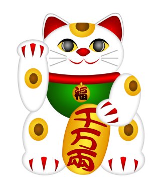 Maneki neko çağıran kedi