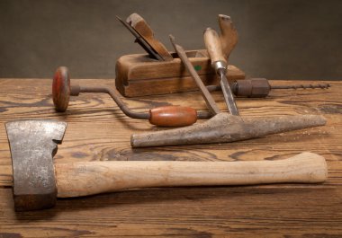 Old tools clipart