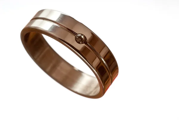 Ασημένιο δαχτυλίδι — Φωτογραφία Αρχείου