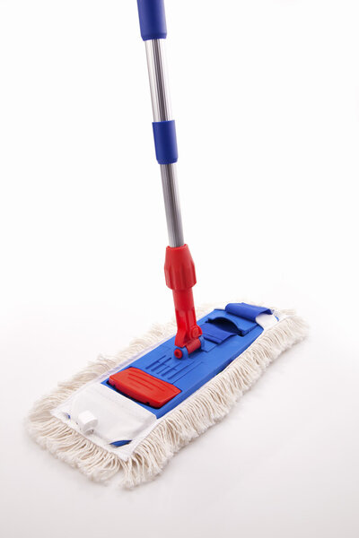 Mop isolated on white background