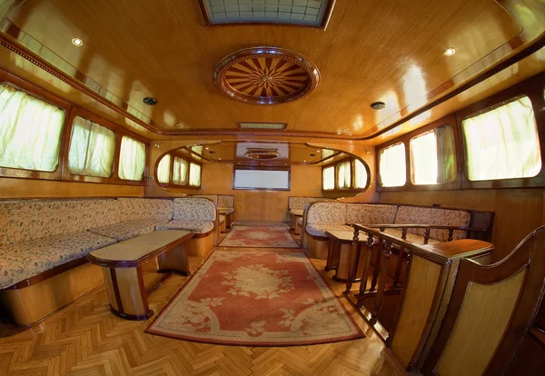 Deck of nice boat — Stock Photo, Image