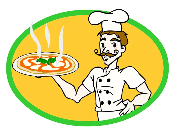 Chef italiano — Fotografia de Stock