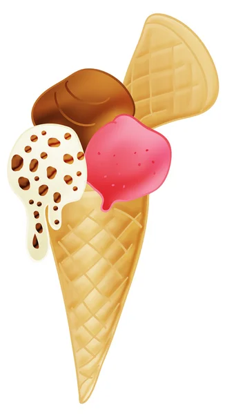 冰淇淋 — 图库照片