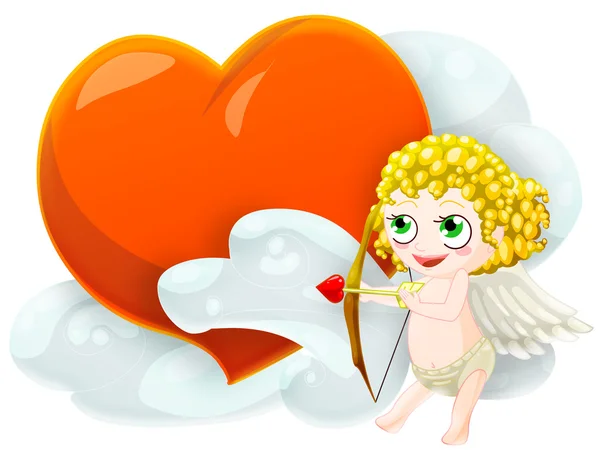 Cupido de Valentine — Fotografia de Stock