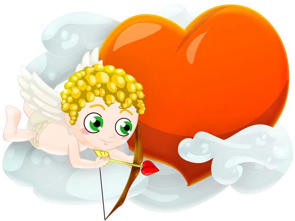 Cupido de Valentine — Fotografia de Stock