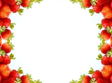 Strawberry frame clipart