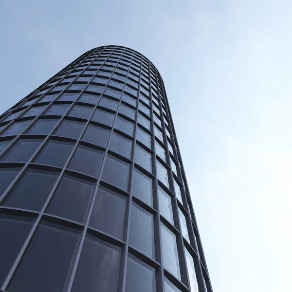 stock image skyscraper with sky background