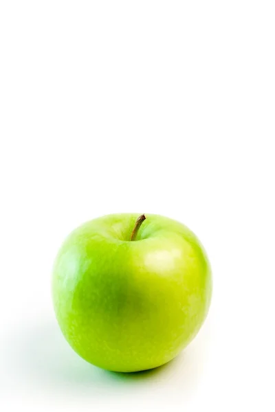 Medizinische Versorgung mit grünem Apfel — Stockfoto
