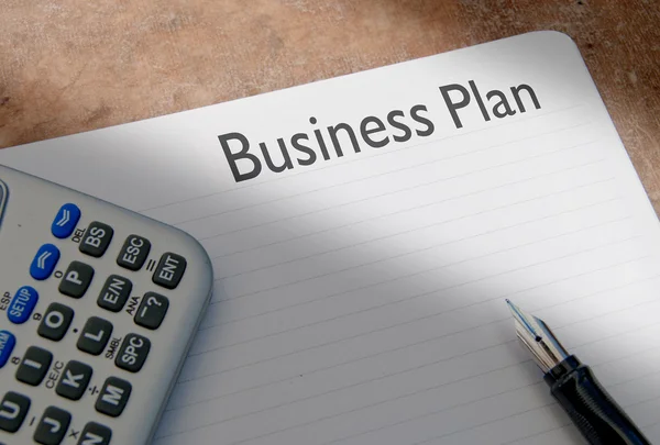 Plano de negócios — Fotografia de Stock