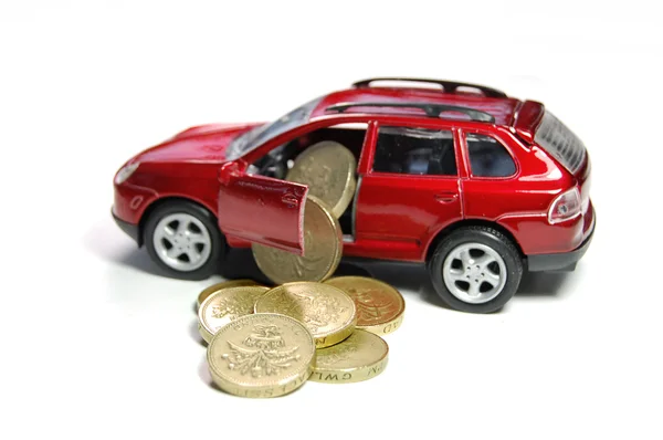 Financiamento automóvel — Fotografia de Stock