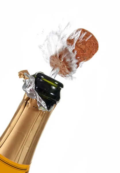 Champagne fles — Stockfoto
