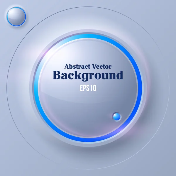 Circle Futuristic Background — Stock Vector